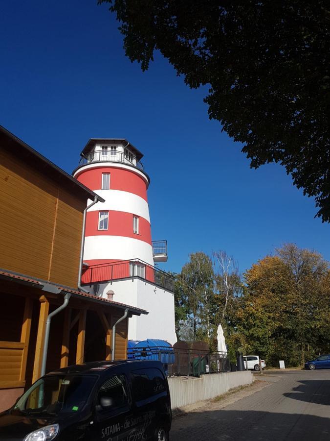 Blaues Haus Am See Wendisch Rietz Bagian luar foto